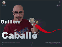 Tablet Screenshot of guillemcaballe.com